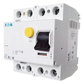 Eaton Y7-286506 (AC Tipi) 4x25 A 6 Ka 300 Ma Artık Akım Devre Kesiciler