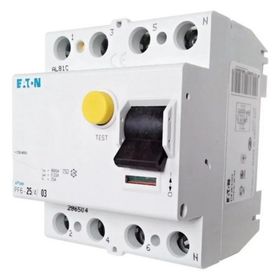 Eaton Y7-286506 (AC Tipi) 4x25 A 6 Ka 300 Ma Artık Akım Devre Kesiciler