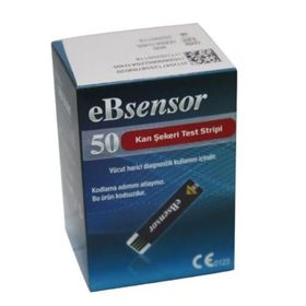 Eb Sensor 50'lik Şeker Şekeri Test Stripi