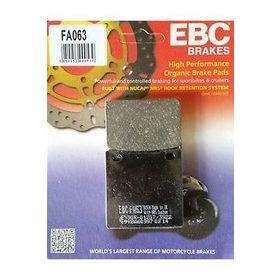 EBC FA063 1999-2007 Suzuki GSX-R 1300 Hayabusa Standart Tek Renk Arka Fren Balatası