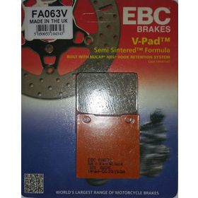 EBC FA063V 1999-07 Suzuki GSX-R 1300 Hayabusa Standart Tek Renk Arka Fren Balatası