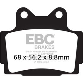 EBC FA104 FZS600 Arka Fren Balatası