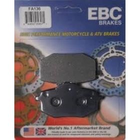 EBC FA136 Yamaha Virago XV 535 1988-1994 Standart Tek Renk Ön Fren Balatası