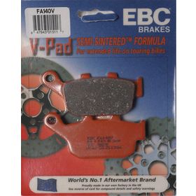 EBC FA140V Suzuki Freewind XF650 Yarı Sinterli Standart Tek Renk Arka Fren Balatası