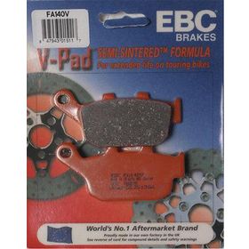 EBC FA140V Suzuki Freewind XF650 Yarı Sinterli Standart Tek Renk Arka Fren Balatası