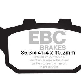 EBC FA174 Honda CBF 600 Arka Fren Balatası