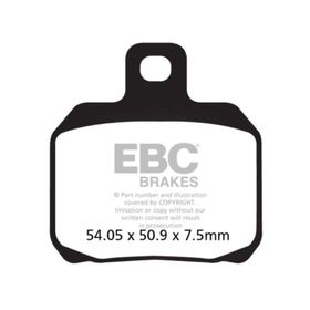 EBC FA266V Ducati 749 Arka Fren Balatası