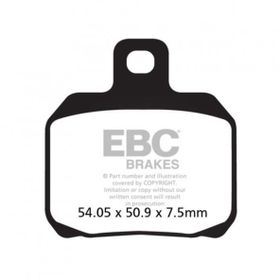 EBC FA266V Ducati 749 Arka Fren Balatası
