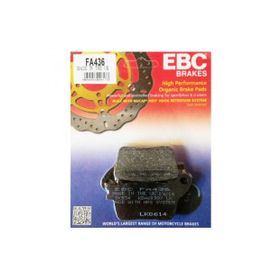 EBC FA436 2017-2018 Yamaha YZF R6 Standart Tek Renk Arka Fren Balatası