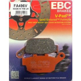 EBC FA496V Suzuki SV650A Yarı Sinterli Standart Tek Renk Arka Fren Balatası