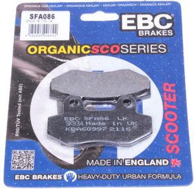 EBC SFA086 Peugeot Speedfight 2 2009-2021 Standart Tek Renk Ön Fren Balatası