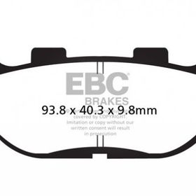 EBC SFA199 Organik Majesty 250 Ön Fren Balatası