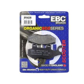 EBC SFA228 Peugeot Geopolis 300 2010-2015 Standart Tek Renk Ön Fren Balatası