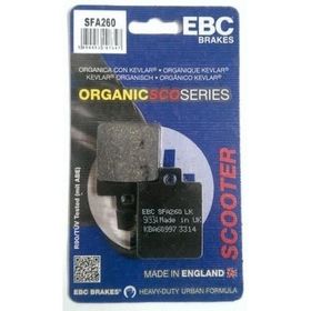 EBC SFA260 SYM Symphony ST 200I Standart Tek Renk Arka Fren Balatası