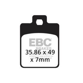 EBC SFA260 SYM Symphony ST 200I Standart Tek Renk Arka Fren Balatası