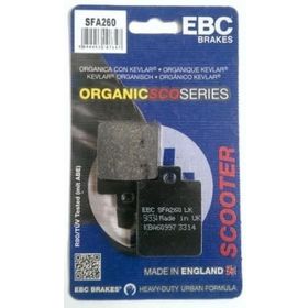 EBC SFA260 SYM Symphony ST 200I Standart Tek Renk Arka Fren Balatası