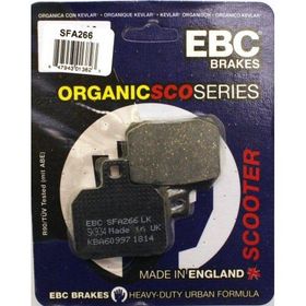 EBC SFA266 Gilera Nexus 500 Standart Tek Renk Arka Fren Balatası