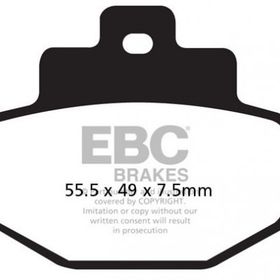 EBC SFA321 Organik Vespa Gt 200 Arka Fren Balatası