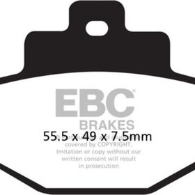 EBC SFA321 Organik Vespa Gt 200 Arka Fren Balatası
