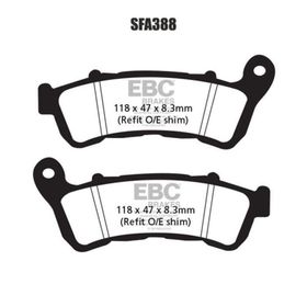 EBC SFA388 2007-2013 Suzuki Burgman UH 200 Ön Fren Balatası