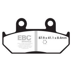 EBC SFA412 2007-16 Suzuki Burgman AN 400 Arka Fren Balatası