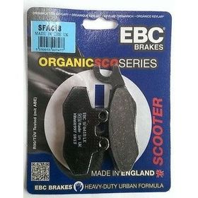 EBC SFA418 Organik Piaggio MP3 300 Arka Fren Balatası