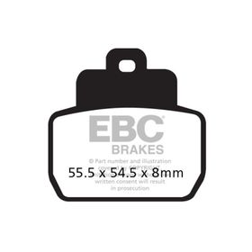 EBC SFA425 Organik Piaggio X9 250 Arka Fren Balatası