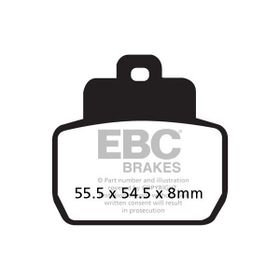 EBC SFA425 Organik Piaggio X9 250 Arka Fren Balatası
