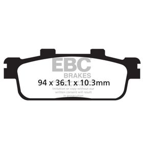 EBC SFA427 Organik Sym Gts 250 Arka Fren Balatası