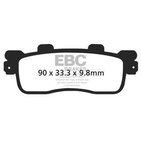 EBC SFA498 Kymco Downtown 300İ Arka Fren Balatası