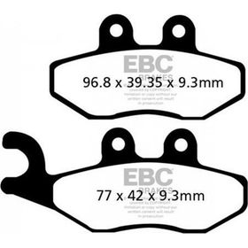 EBC SFAC353 Karbon 2006-2008 Piaggio X8 400 IE Arka Fren Balatası