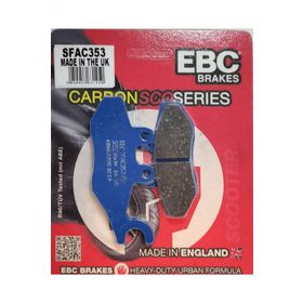 EBC SFAC353 Karbon Piaggio X Evo 250 Standart Tek Renk Ön Fren Balatası