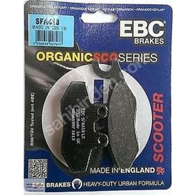 EBC SFAC418 2010-2018 Karbon Piaggio MP3 300 Arka Fren Balatası