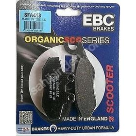EBC SFAC418 2010-2018 Karbon Piaggio MP3 300 Arka Fren Balatası