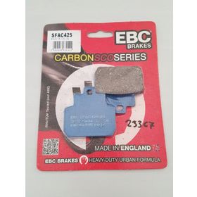 EBC SFAC425 Piaggio X8 200 2004-2005 Karbon Standart Tek Renk Arka Fren Balatası
