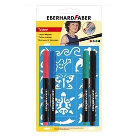 Eberhard Faber 4'lü Dövme Kalemi Seti