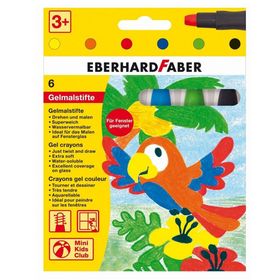 Eberhard Faber EF-529006 Basic 6 Renk Jel Pastel Boya