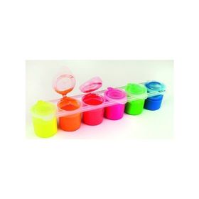 Eberhard Faber School Tempera 6x25 ml Neon Oyun Hamuru