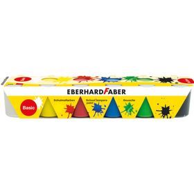 Eberhard Faber School Tempera 6x25 ml Set Basic Oyun Hamuru