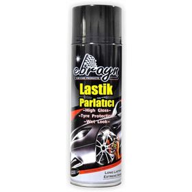 Ebrayn 500 ml Premium Aerosol Sprey Lastik Parlatıcı