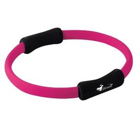 Ebruli 35 Cm Fuşya-Siyah Pilates Çemberi