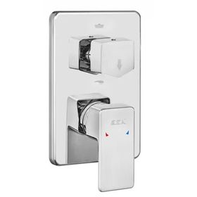 Eca 102167251-KDE Sıva Üstü 2 Yollu Royal Ankastre Banyo Bataryası