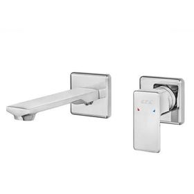 Eca 102167621-KK Sıva Üstü Çift Rozet Royal Ankastre Lavabo Bataryası