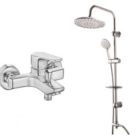 Eca Niobe Banyo Bataryası+Modamix Arjantin Tepe Duş Seti