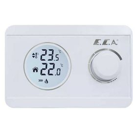 Eca Poly Pure 100W Dijital Pilli On-Off Kablosuz Oda Termostatı