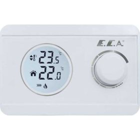 Eca Poly Pure 100W Dijital Pilli On-Off Kablosuz Oda Termostatı