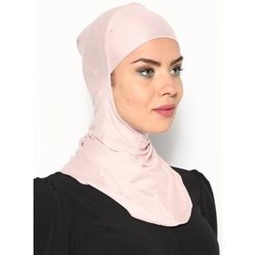 Ecardin 137155 Pudra Boyunluklu Hijab Bone