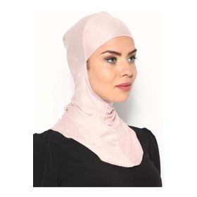 Ecardin 137155 Pudra Boyunluklu Hijab Bone