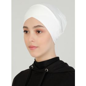 Ecardin 217764 Ekru XL Çapraz Bağcıklı Bone