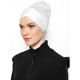 Ecardin 217764 Ekru XL Çapraz Bağcıklı Bone